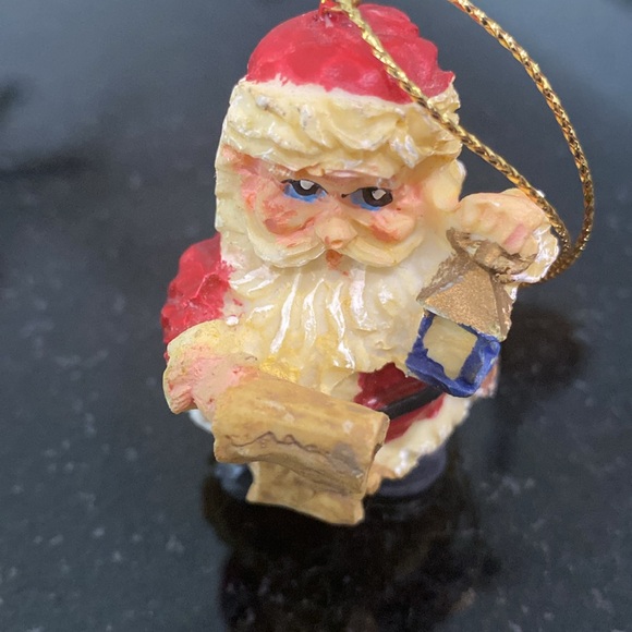1996 Vintage Santa Ornaments by Artmark in Original box - Picture 5 of 10